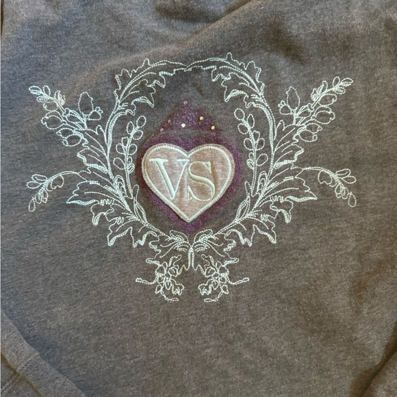 Victoria’s Secret Track Jacket. Full Zip Hoodie. Vintage. Size: Large - Picture 3 of 7